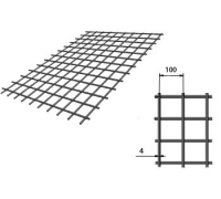 Сетка сварная (дорожная) 100х100х4мм 1,5х2м